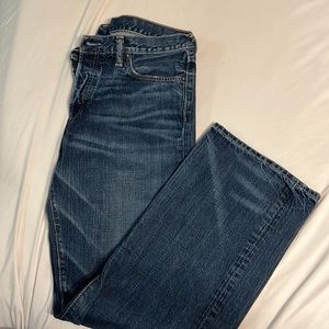 Abercrombie & Fitch navy, mens jeans